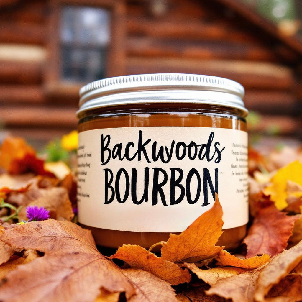 Backwoods Bourbon Whipped Body Butter--Hydrating Skincare for Dry & Sensitive Skin